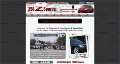 Desktop Screenshot of 350zsource.com